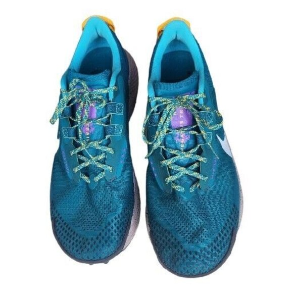 Nike Air Zoom Pegasus Trail 3 Mystic Teal Grey DA8697-300 sz 13 Men\'s Hiking